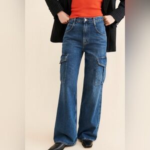 Agolde Blue Flare & Wide Leg Jeans